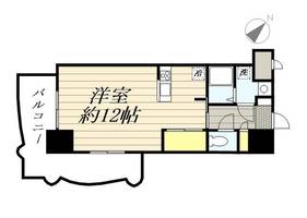 ロイヤル博多駅前0201の間取り