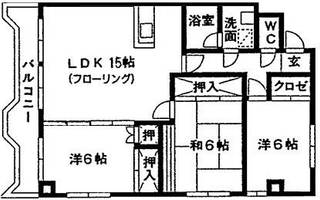 物件の間取り画像