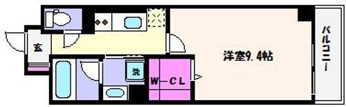 兵庫県神戸市東灘区甲南町1丁目(マンション)の賃貸物件の間取り