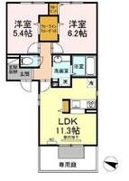 物件の間取り画像