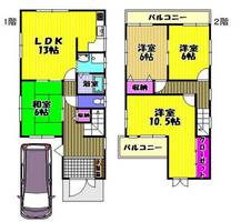 物件の間取り画像
