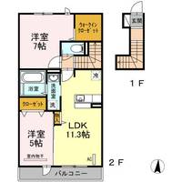 ベラルーチェ南ヶ丘の間取り