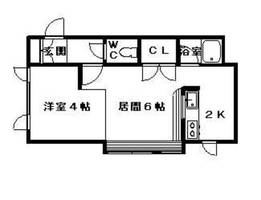 サンシャイン山鼻201の間取り