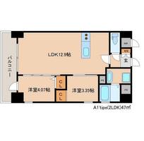 プレジデンスざ京の間取り