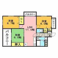 物件の間取り画像