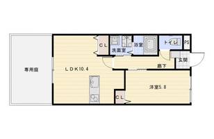 プリステラ102の間取り