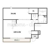 ルミエール・ソレール102の間取り