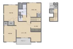 物件の間取り画像