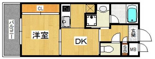 物件の間取り画像