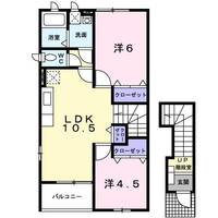 ルート607 Cの間取り