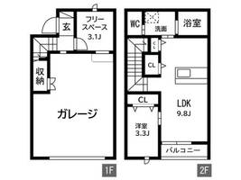 物件の間取り画像