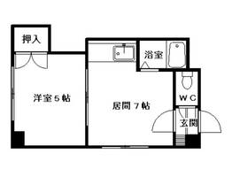 パークハイツ24406の間取り
