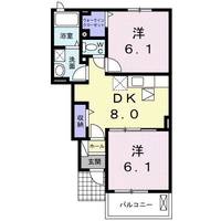 ソレア-ド早良Cの間取り