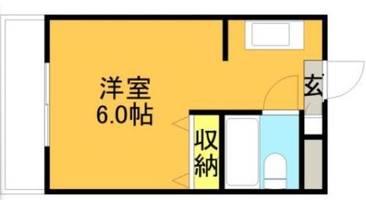 メゾン・ド・エソール0908の間取り