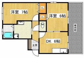 セジュール龍松A棟101の外観