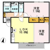 物件の間取り画像