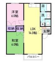 物件の間取り画像