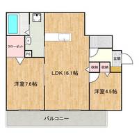 物件の間取り画像