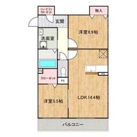 曙町1丁目新築マンション305の間取り