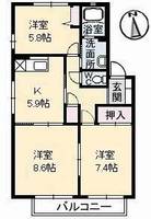 物件の間取り画像