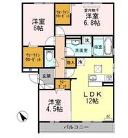 物件の間取り画像