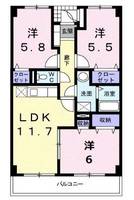物件の間取り画像