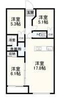 物件の間取り画像