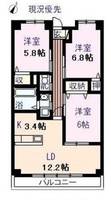 物件の間取り画像