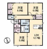 物件の間取り画像
