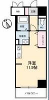 Urban Vista 中央町803の間取り