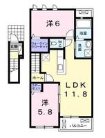 物件の間取り画像