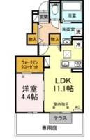 North Shore  B105の間取り