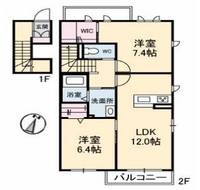 クオリスタ K201の間取り