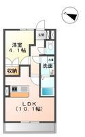 エスポワール202の間取り