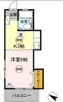 ピュアハイツ生野401の間取り