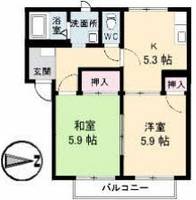 物件の間取り画像