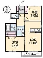 物件の間取り画像