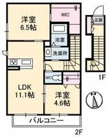 物件の間取り画像