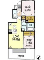 物件の間取り画像