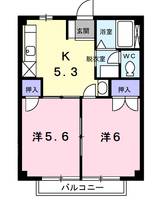 物件の間取り画像