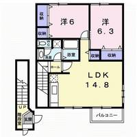 物件の間取り画像