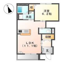 物件の間取り画像