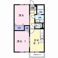 サンライズ・フジ B204の間取り