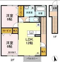 物件の間取り画像