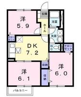 物件の間取り画像