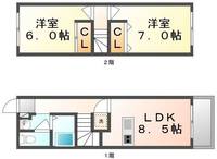 物件の間取り画像