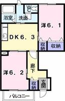 ドリーム ヴィレッジB101の間取り