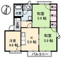 物件の間取り画像