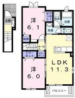 物件の間取り画像