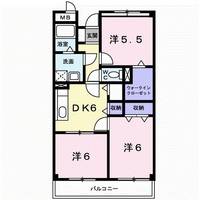 マルベル宇多津502の間取り